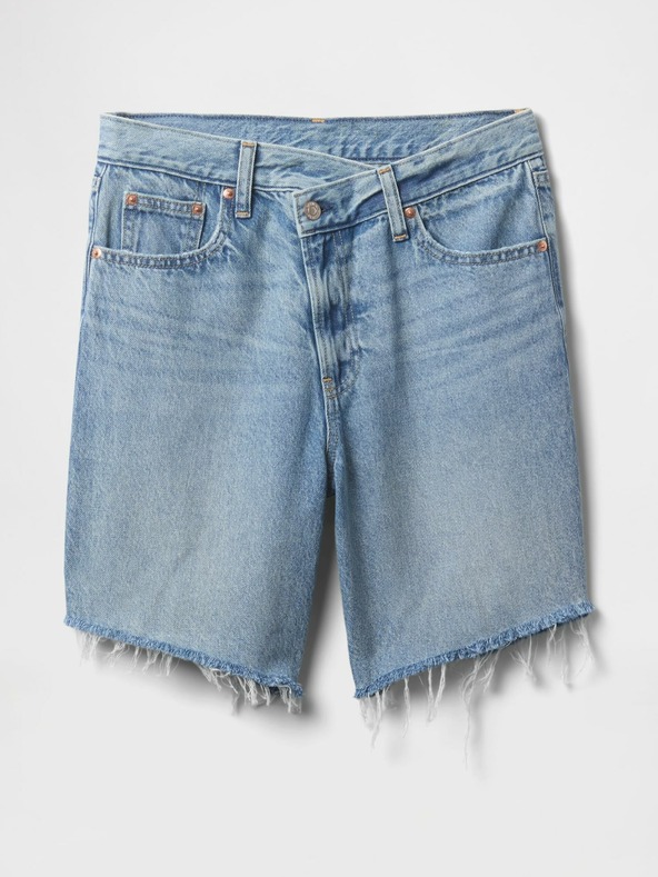 GAP Damen Jeans Bermuda Shorts 90er Loose GAP