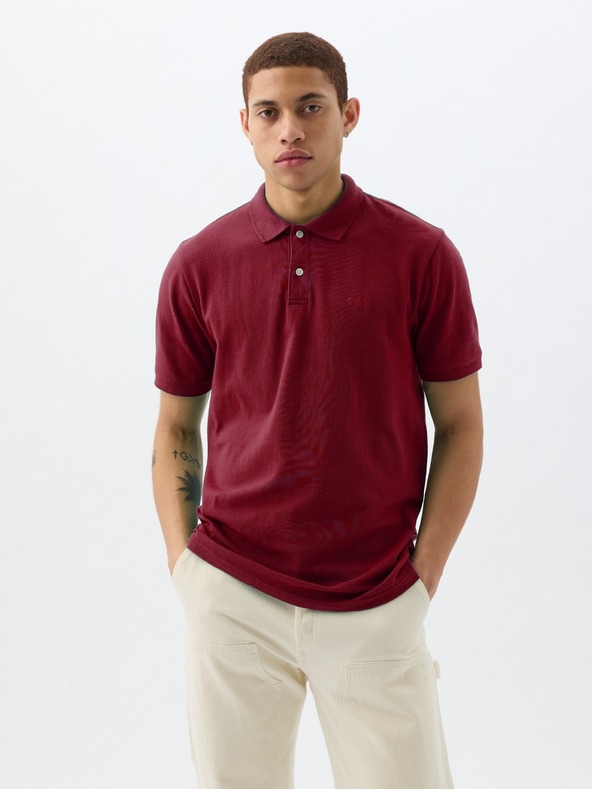 GAP Gemustertes Piqué Poloshirt GAP