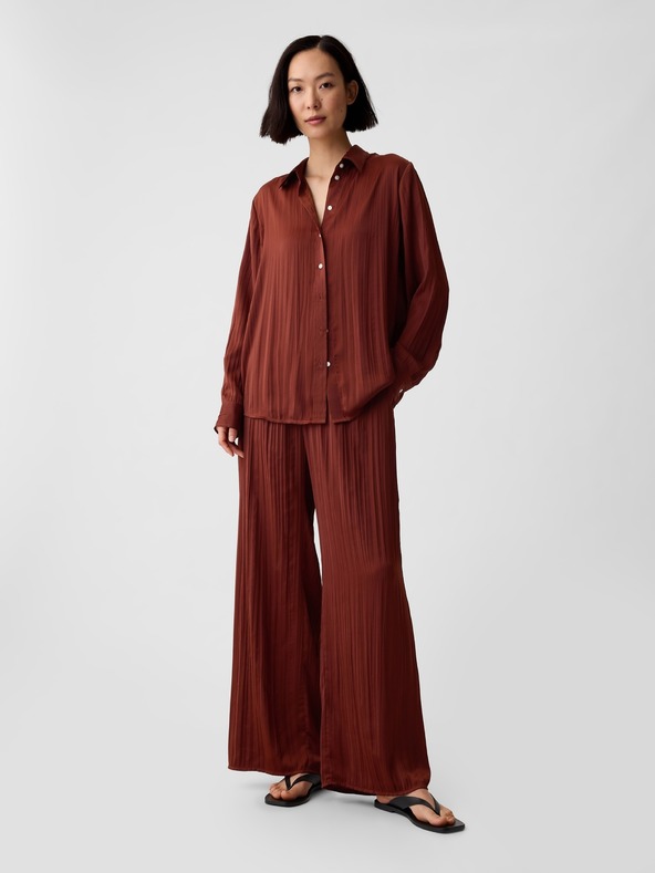 GAP Satin-Hemd Boyfriend GAP