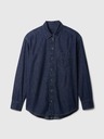 GAP Damen Chambray-Oversize-Hemd Big Shirt GAP
