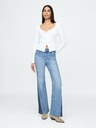 GAP Jeans ’70s Flare High Rise Patched GAP