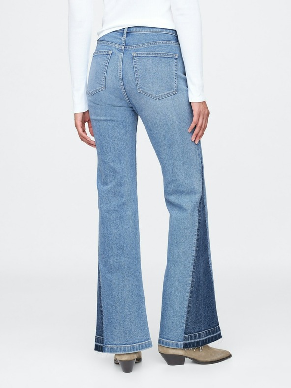GAP Jeans ’70s Flare High Rise Patched GAP