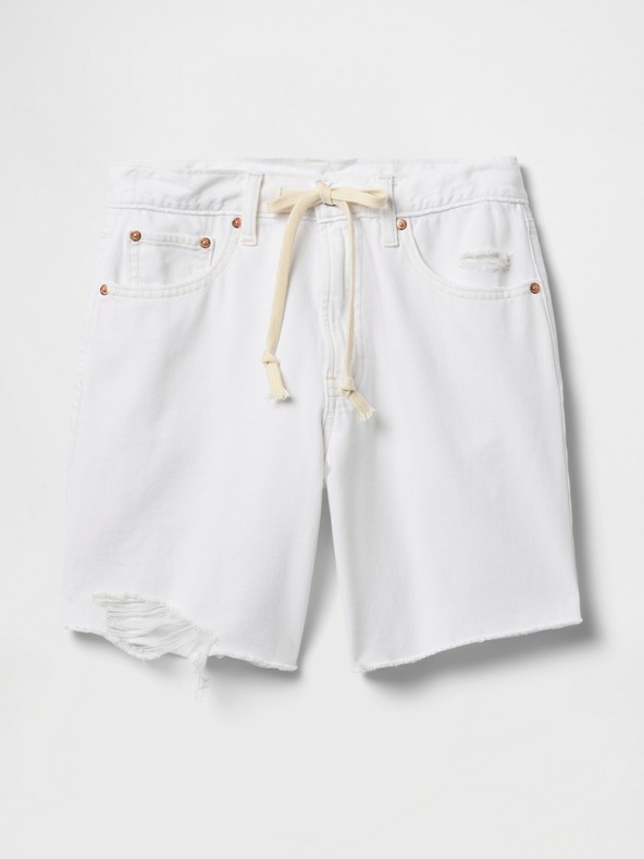 GAP Damen Jeans-Shorts Mid Rise 90er Loose Bermuda GAP