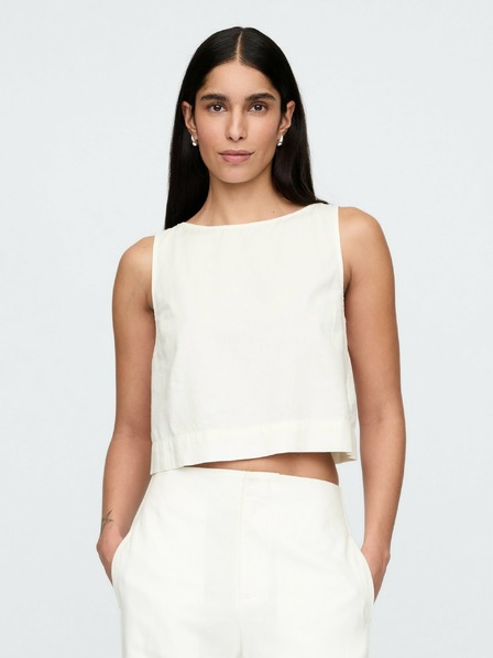 GAP Damen Leinen-Top GAP