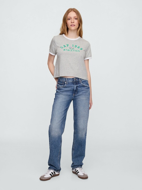 GAP Damen Crop-Shirt GAP