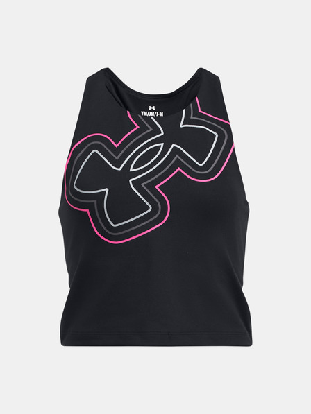 Under Armour Mädchen Top Under Armour Motion Branded Crop Tank