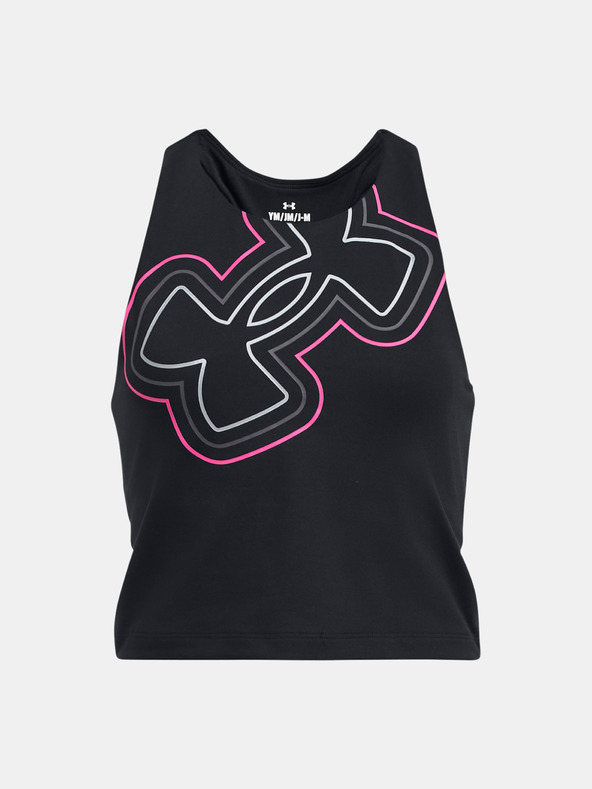 Under Armour Mädchen Top Under Armour Motion Branded Crop Tank