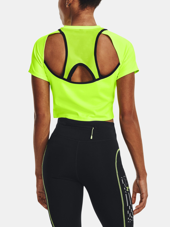 Under Armour Damen-Shirt Under Armour UA Run Anywhere Crop SS