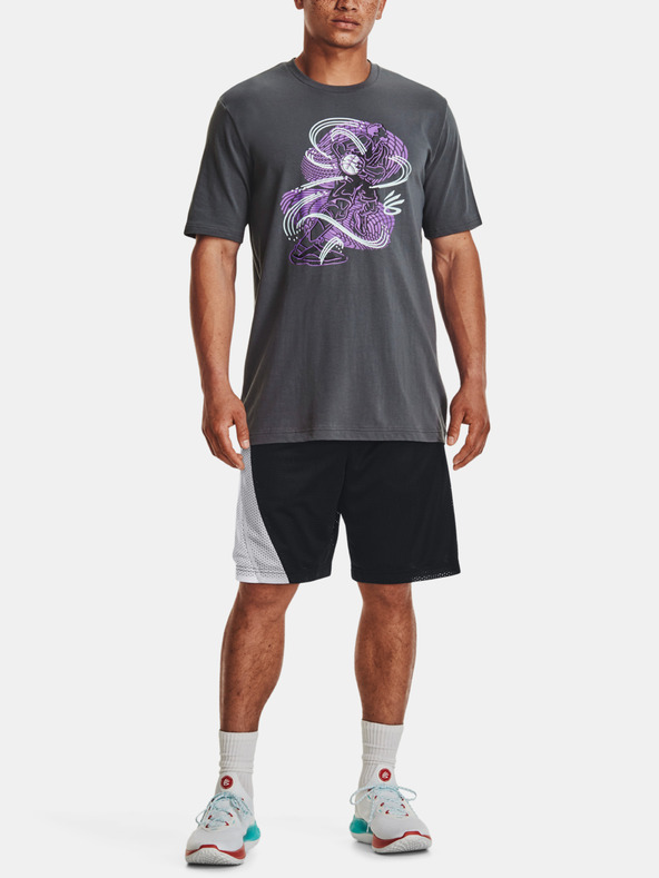Under Armour Herren-Shirt Under Armour UA CURRY ANIMATED SKETCH SS