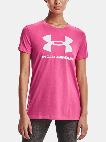 Under Armour Damen-T-Shirt Under Armour UA SPORTSTYLE LOGO SS