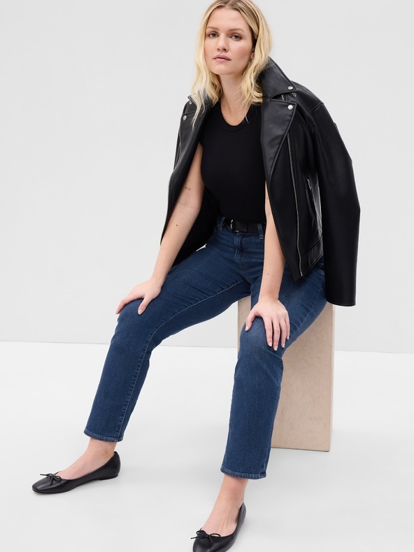 GAP Straight High Rise Classic Jeans GAP