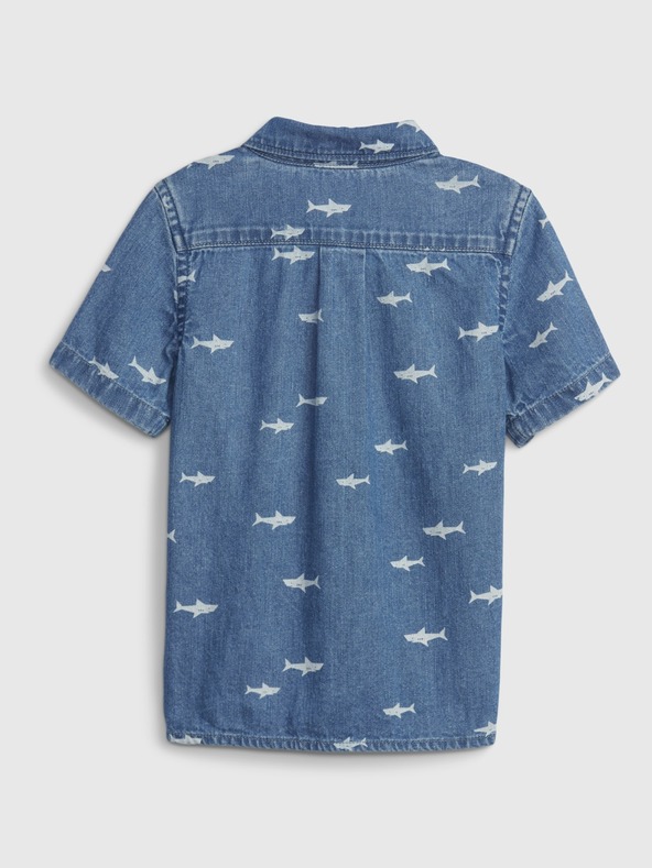 GAP Baby Jeanshemd mit Haifischmotiv GAP