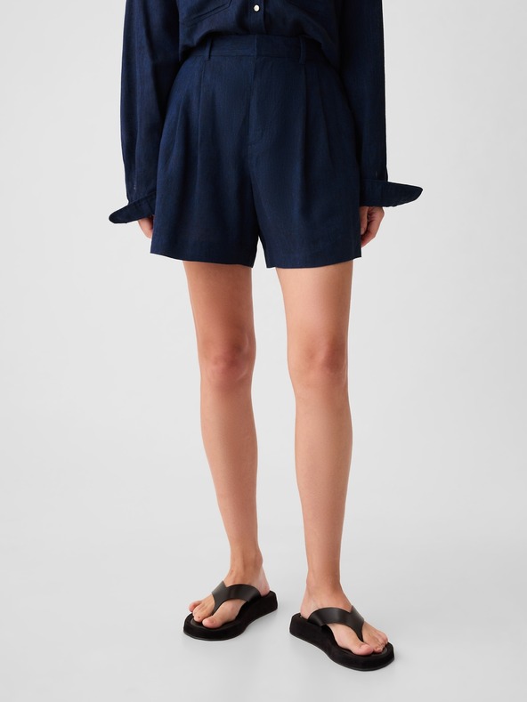 GAP Shorts aus Leinen High Rise GAP