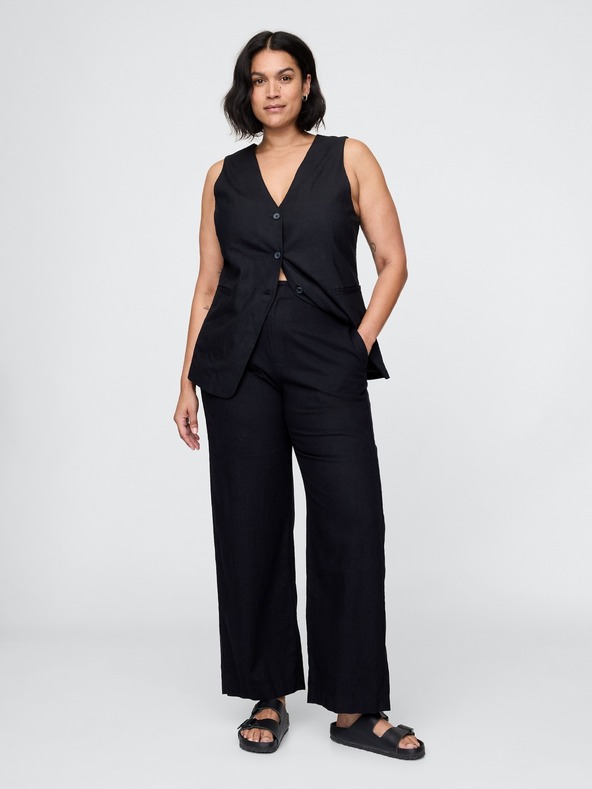 GAP Damen Leinenhose Straight GAP