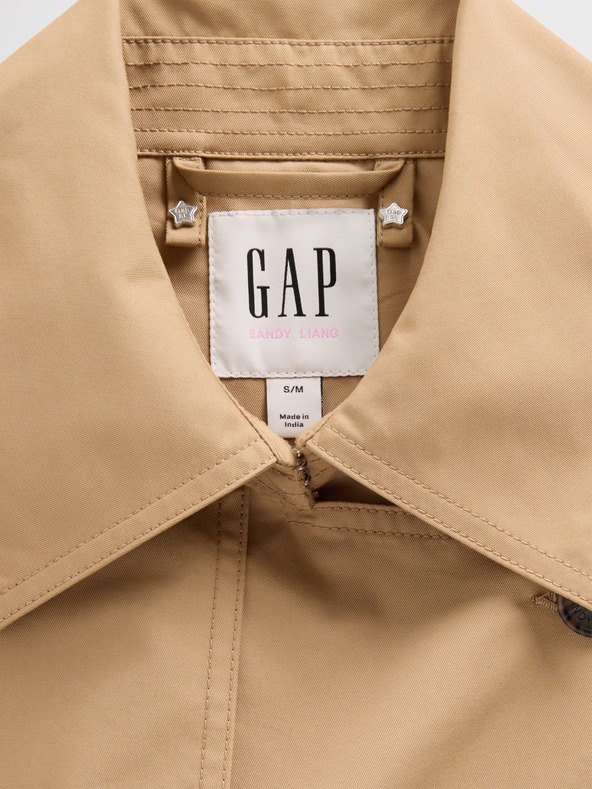 GAP Damen-Trenchcoat mit Schleife am Rücken Gap × Sandy Liang GAP