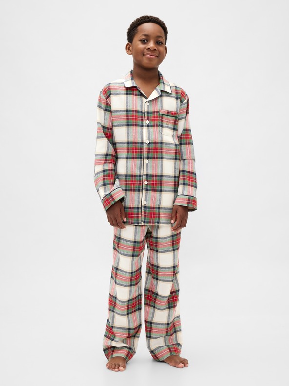 GAP Kinder Flanell Schlafanzugset Unisex GAP