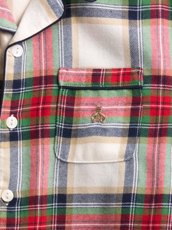 GAP Kinder Flanell Schlafanzugset Unisex GAP