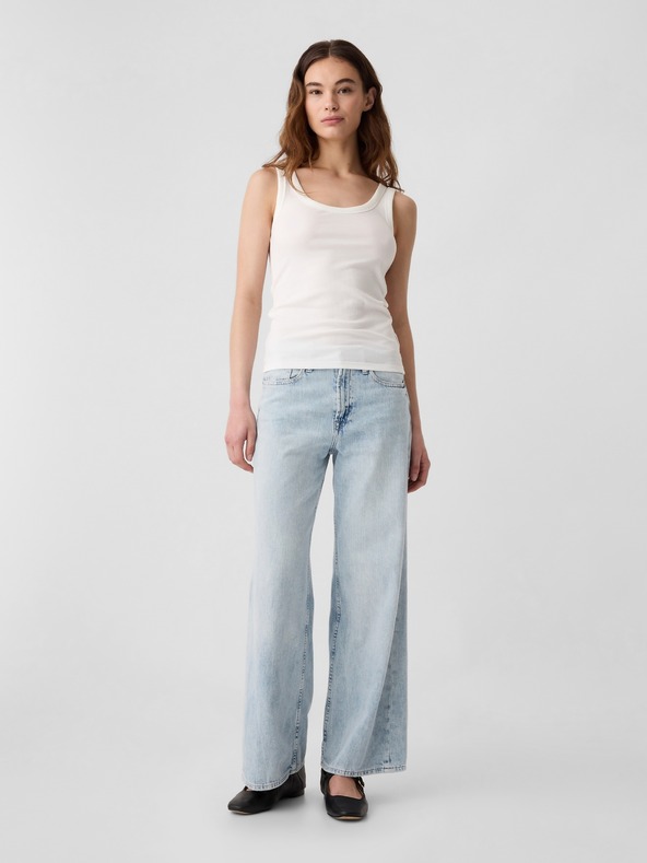GAP Wide Leg High Rise Jeans GAP