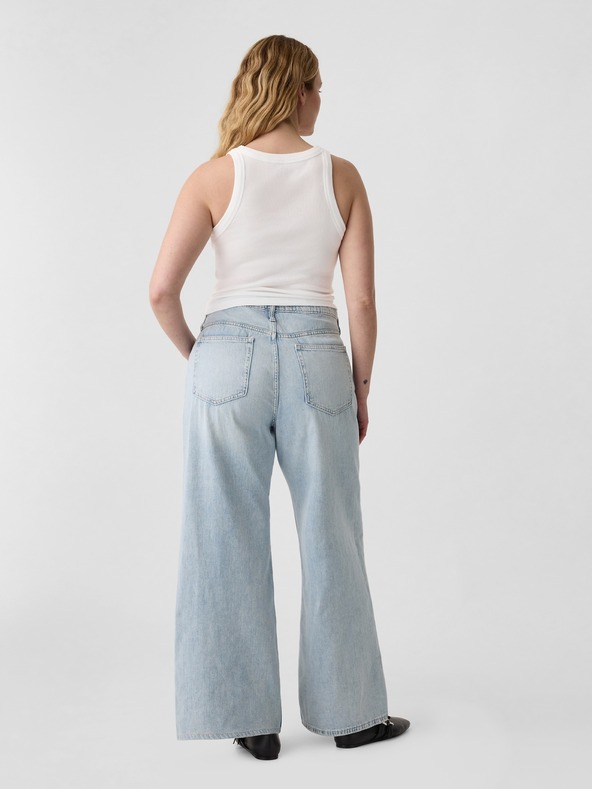 GAP Wide Leg High Rise Jeans GAP