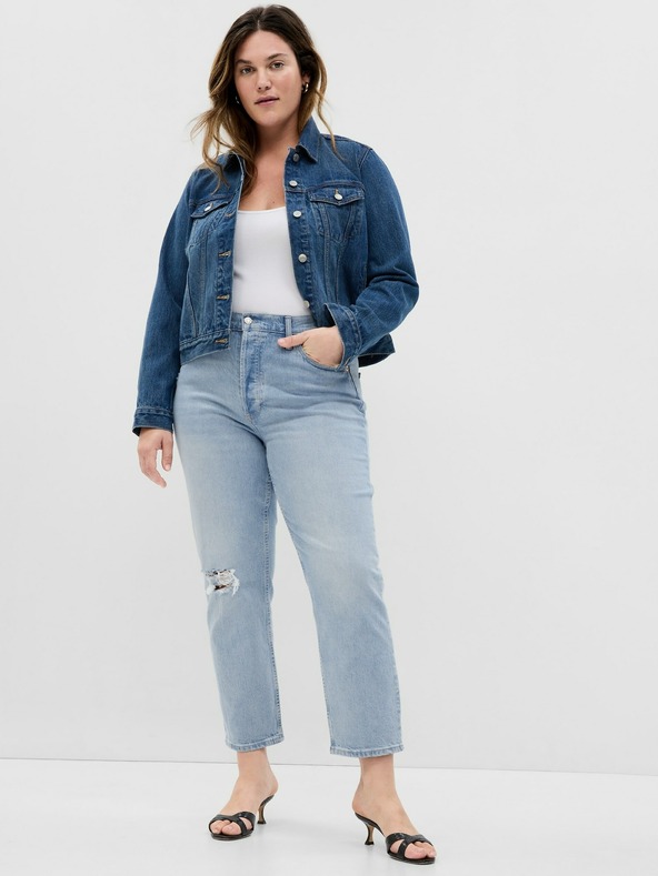 GAP Straight High Rise Cheeky Jeans GAP