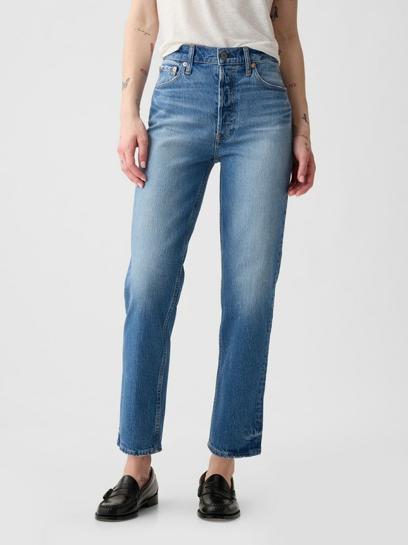 GAP Straight High Rise Cheeky Jeans GAP