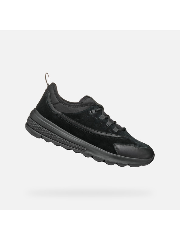 Geox Schwarz Herren-Turnschuhe Geox Spherica Actif