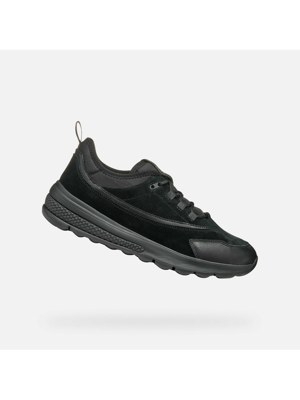 Geox Schwarz Herren-Turnschuhe Geox Spherica Actif