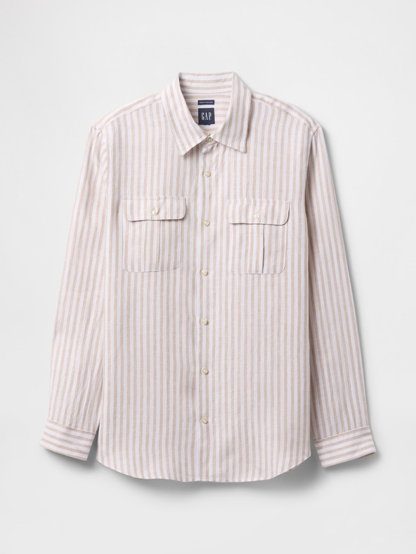 GAP Herren Leinenhemd Classic Shirt GAP