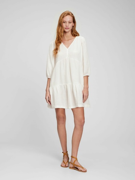 GAP Baumwoll Volant Mini Kleid GAP