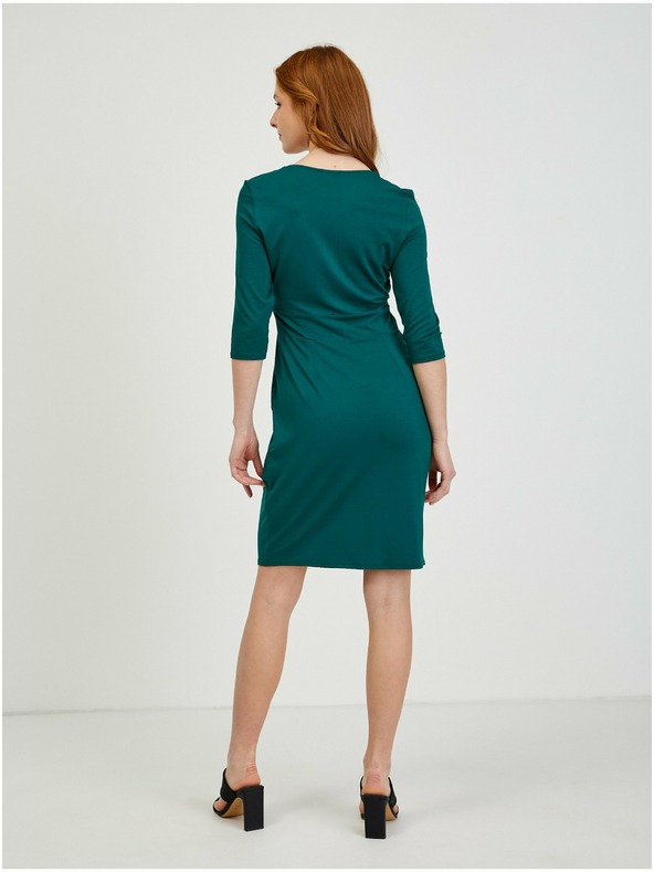 Orsay Petrolfarbenes Damen-Etuikleid ORSAY