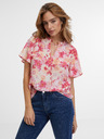 Orsay Rosa Damen-Bluse mit Blumenmuster ORSAY