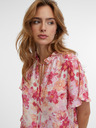 Orsay Rosa Damen-Bluse mit Blumenmuster ORSAY