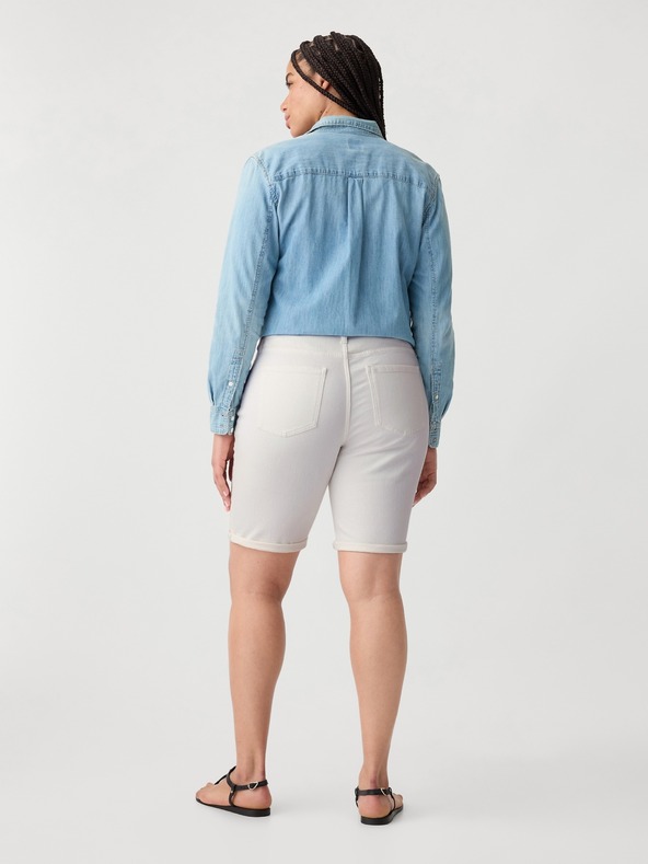 GAP Mid Rise Denim Shorts GAP