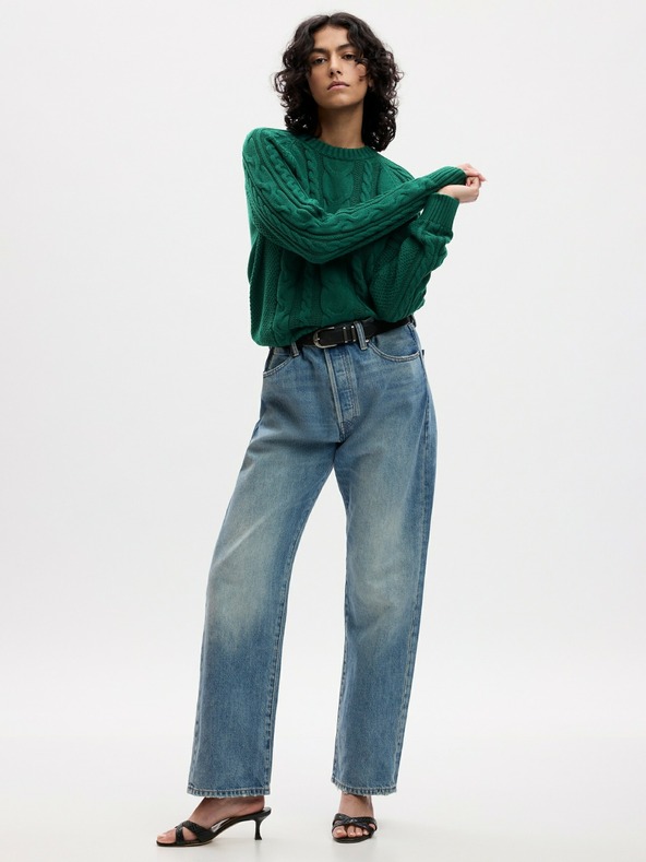 GAP Strickpullover mit Zopfmuster GAP