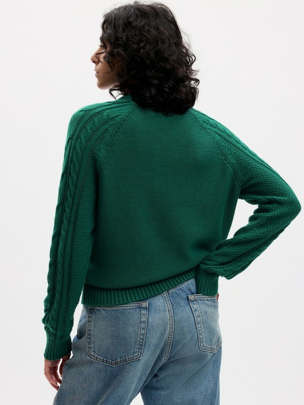 GAP Strickpullover mit Zopfmuster GAP