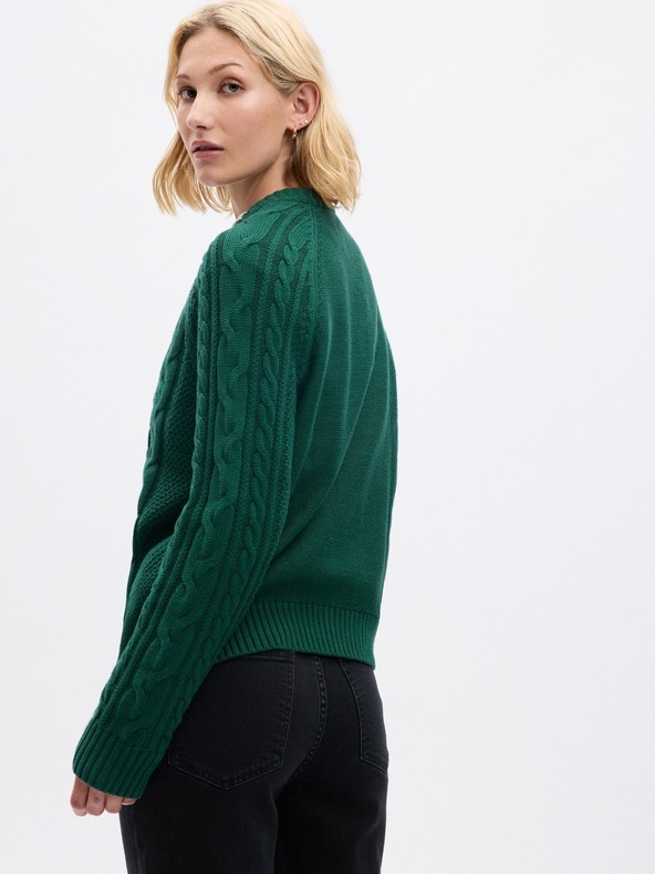 GAP Strickpullover mit Zopfmuster GAP