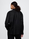 GAP Damen Leinen-Oversize-Hemd Big Shirt GAP
