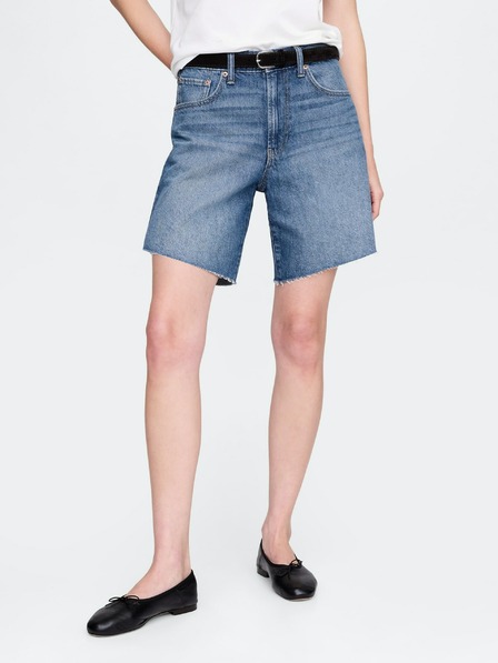 GAP Damen Loose Bermuda-Jeansshorts GAP