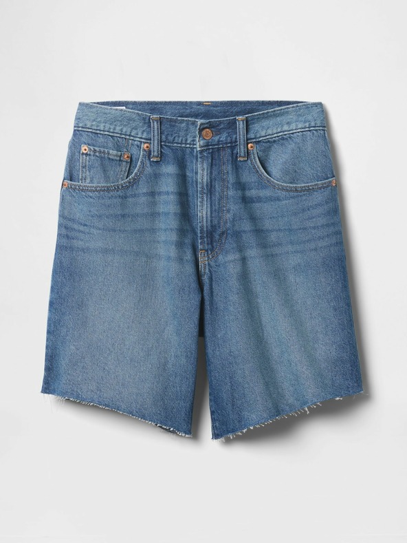 GAP Damen Loose Bermuda-Jeansshorts GAP