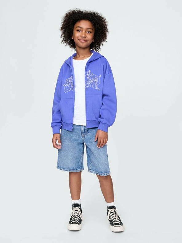 GAP Kinder Oversize Hoodie mit Logo GAP