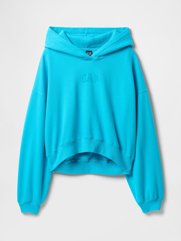 GAP Damen Sweatshirt mit Logo Cropped GAP