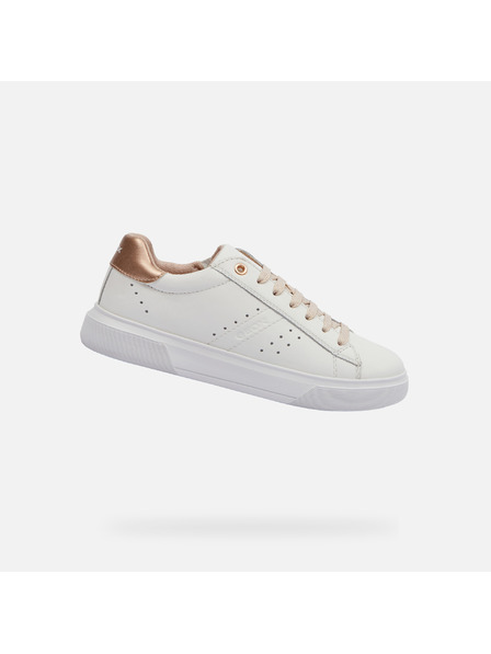 Geox Weiße Geox Nettuno Sneakers für Mädchen