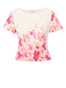 Orsay Rosa Damen-Bluse mit Blumenmuster ORSAY