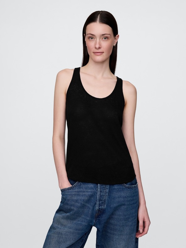 GAP Damen Leinen-Top GAP
