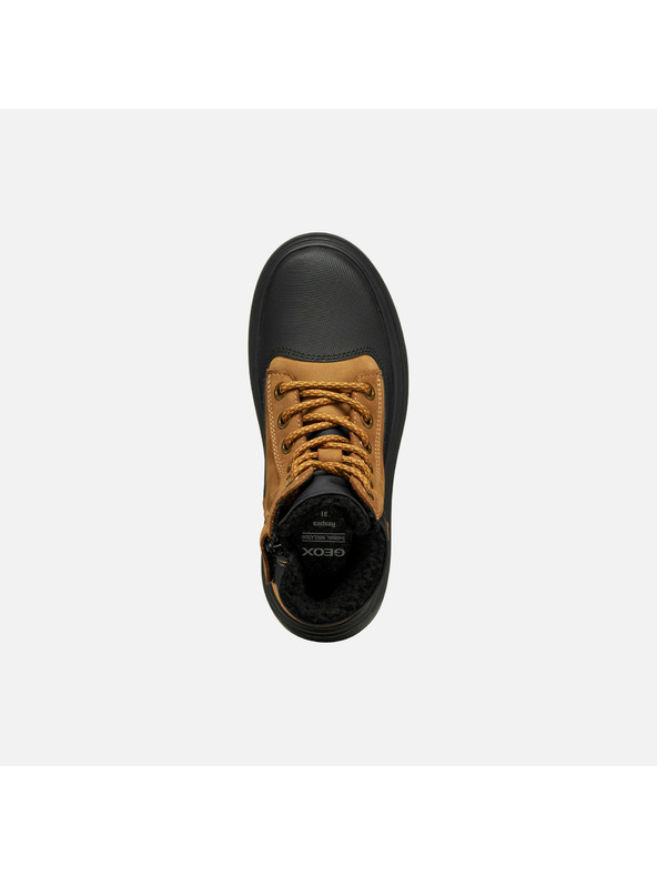 Geox Hellbraune Jungen-Stiefeletten Geox Kiddartah WPF