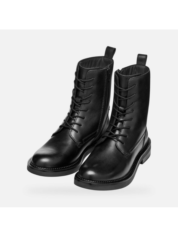 Geox Schwarze Geox Serilda Damenstiefeletten