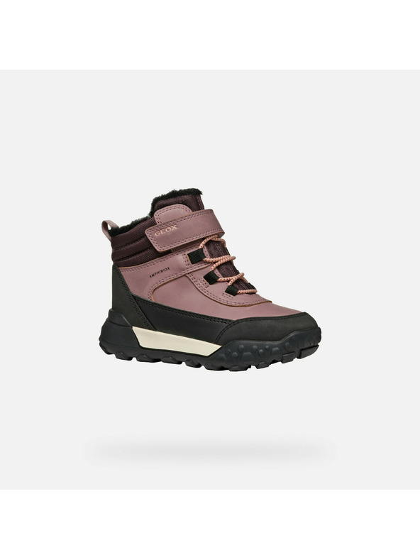 Geox Rosa Mädchen-Winterschuhe Geox Trekkyup B AB