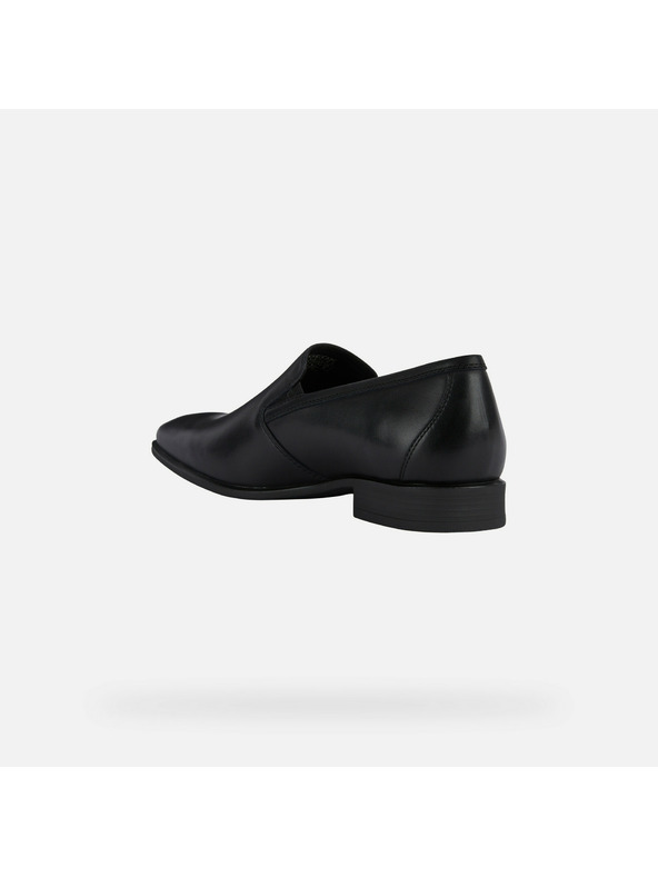 Geox Schwarze Herren-Businessschuhe Geox Omo High Life