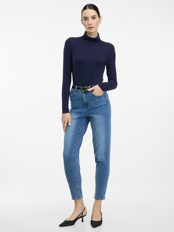 Orsay Dunkelblau Damen-Rollkragenshirt von ORSAY