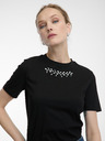 Orsay Schwarzes Damen-Shirt mit Applikation ORSAY